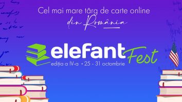 (P) elefantFest, cel mai mare târg de carte din România, va avea loc în perioada 25-31 octombrie. Cea de-a patra ediție este dedicată autorilor americani