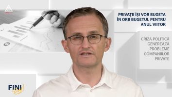 Fini sunt! Privații își vor face în orb bugetul pentru anul viitor