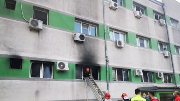 Incendiu la Spitalul de Boli Infecțioase Constanța.