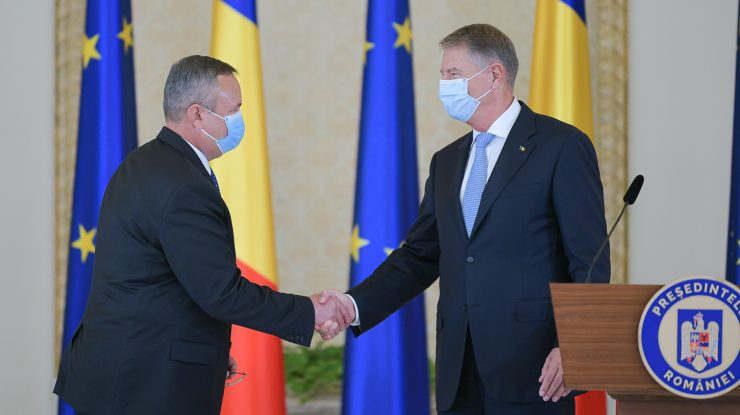nicolae ciuca da mana cu klaus iohannis