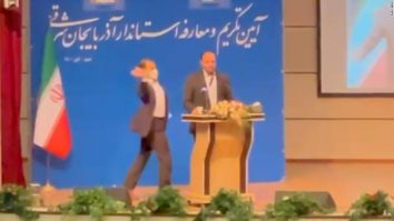VIDEO. Un guvernator din Iran, pălmuit în public. Motivul atacului ar avea legătură cu vaccinarea