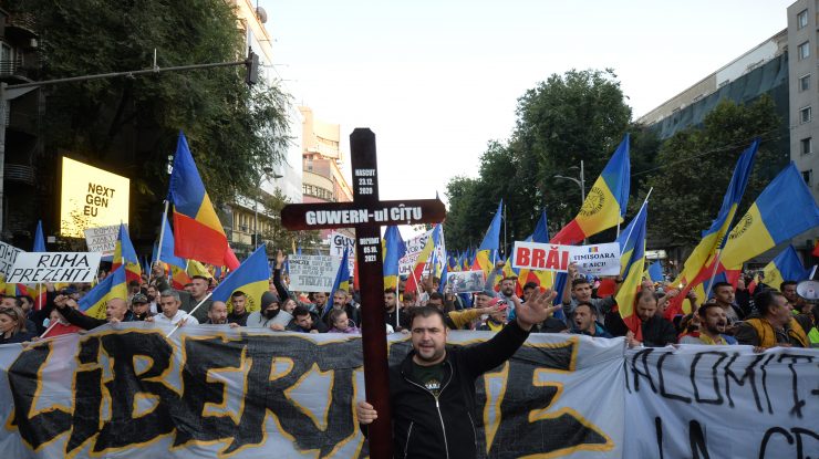 Jandarmeria a anunțat că a dat primele amenzi după protestele de sâmbătă seara din Bucureşti