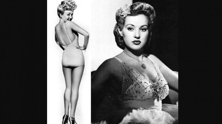 Betty Grable, prima femeie cu picioarele asigurate pentru un milion de dolari