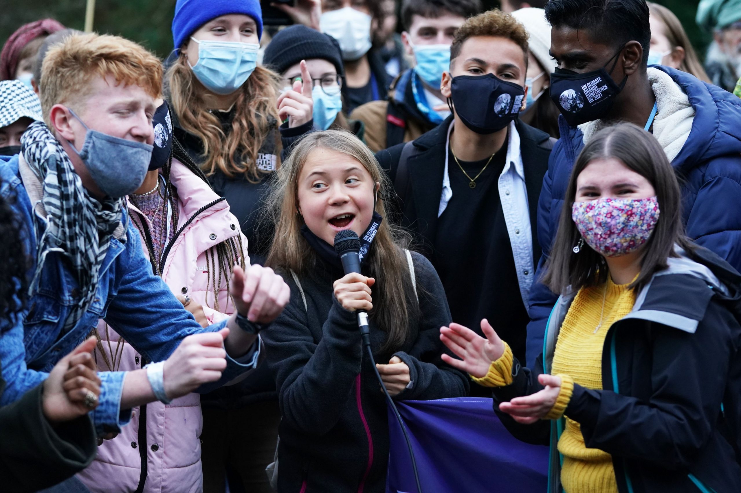 VIDEO. Greta Thunberg a calificat COP26 drept un „eșec” în cadrul unui protest al tinerilor din Glasgow