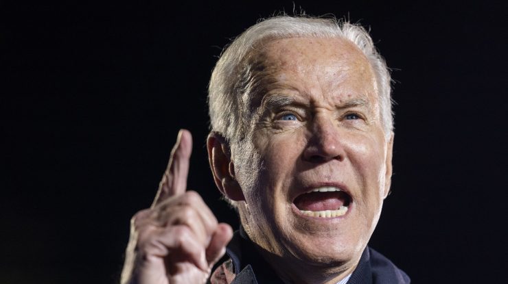 President Biden campaigns for Terry McAuliffe in Virginia
