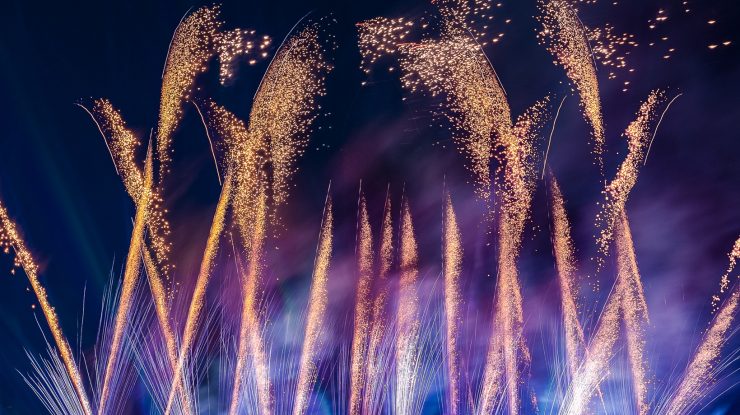 Festival neversea, scena și publicul, foc de artificii