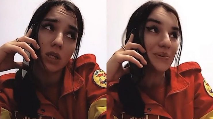 VIDEO. O tânără, voluntar la ISU, dată afară după un clip postat pe TikTok, în care ridiculizează serviciul 112