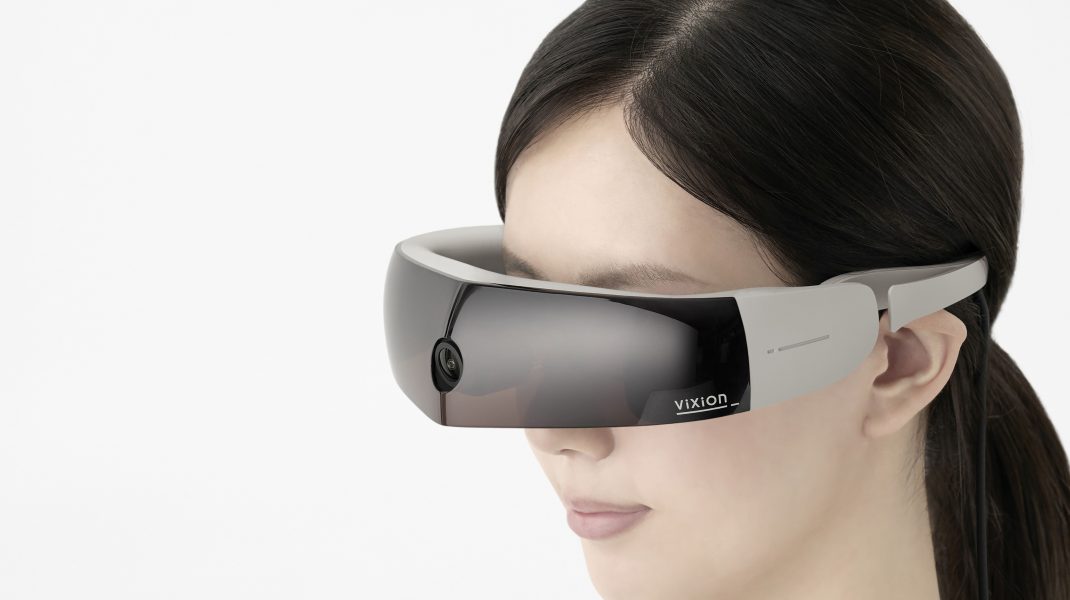 Sci-fi like eyewear designed to help the visually impaired improve their vew of the world