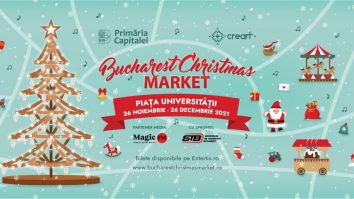 Târgul de Crăciun București se deschide pe 26 noiembrie, în Piața Universității