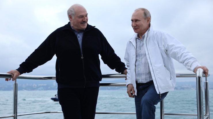 Alexander Lukașenko și Vladimir Putin. Foto: kremlin.ru