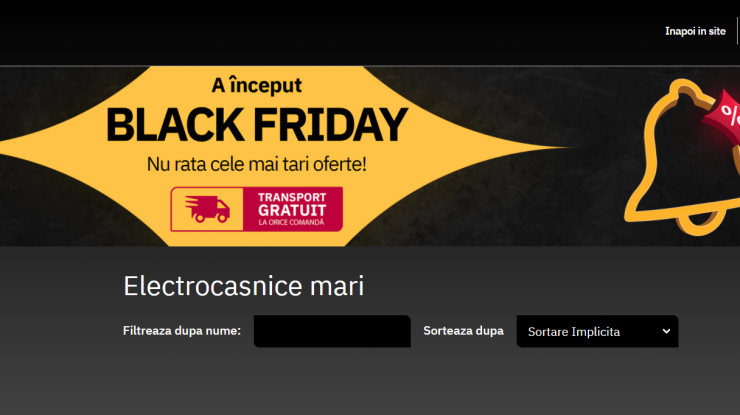 Altex anunță că a corectat erorile de Black Friday și ANPC a ridicat suspendarea site-ului