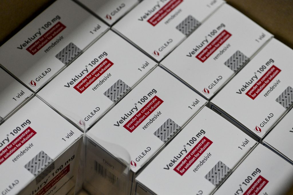 Peste 2.000 de flacoane de Remdesivir au fost distribuite spitalelor cu pacienți Covid