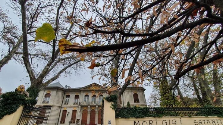 Palatul lui Gigi Becali, vandalizat de suporteri. Poliția Capitalei a deschis o anchetă. GALERIE FOTO