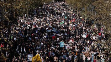 Proteste violente în München față de restricţiile anti-COVID
