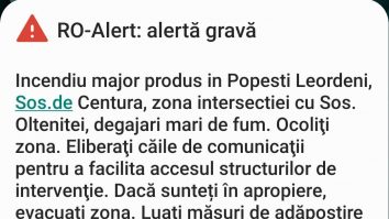 Incendiu Popești Leordeni