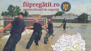 România sub apă. 33 de localități distruse de inundații