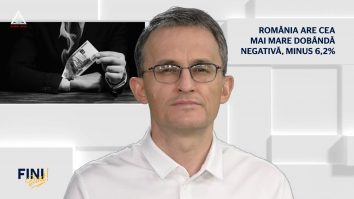Fini sunt! România are cea mai mare dobândă, dar negativă, -6,2%