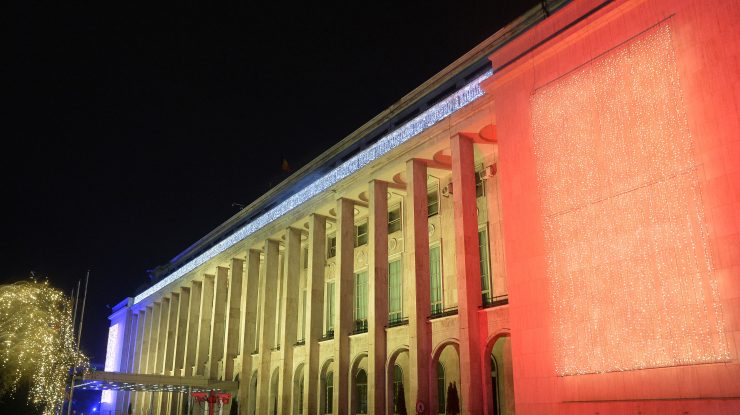 PALATUL VICTORIA-BUCURESTI - NOAPTEA ANULUI NOU - 2021 - CORONAVIRUS