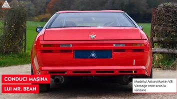 Un Aston Martin V8 Vantage Zagato din 1986 a fost scos la vânzare