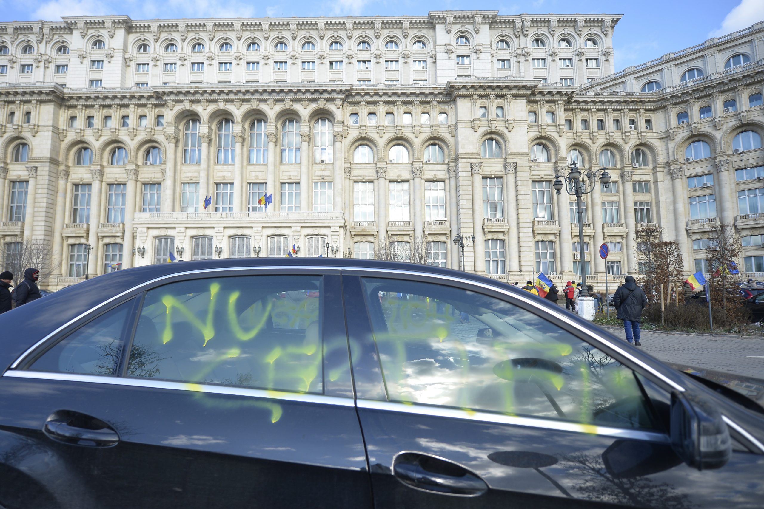 Dosar penal deschis de Poliția Capitalei după protest. 2 bărbați vor fi prezentați instanței