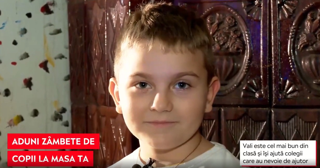 Ce îi trebuie unui îngeraș pentru a fi fericit? Vali vrea doar speranță