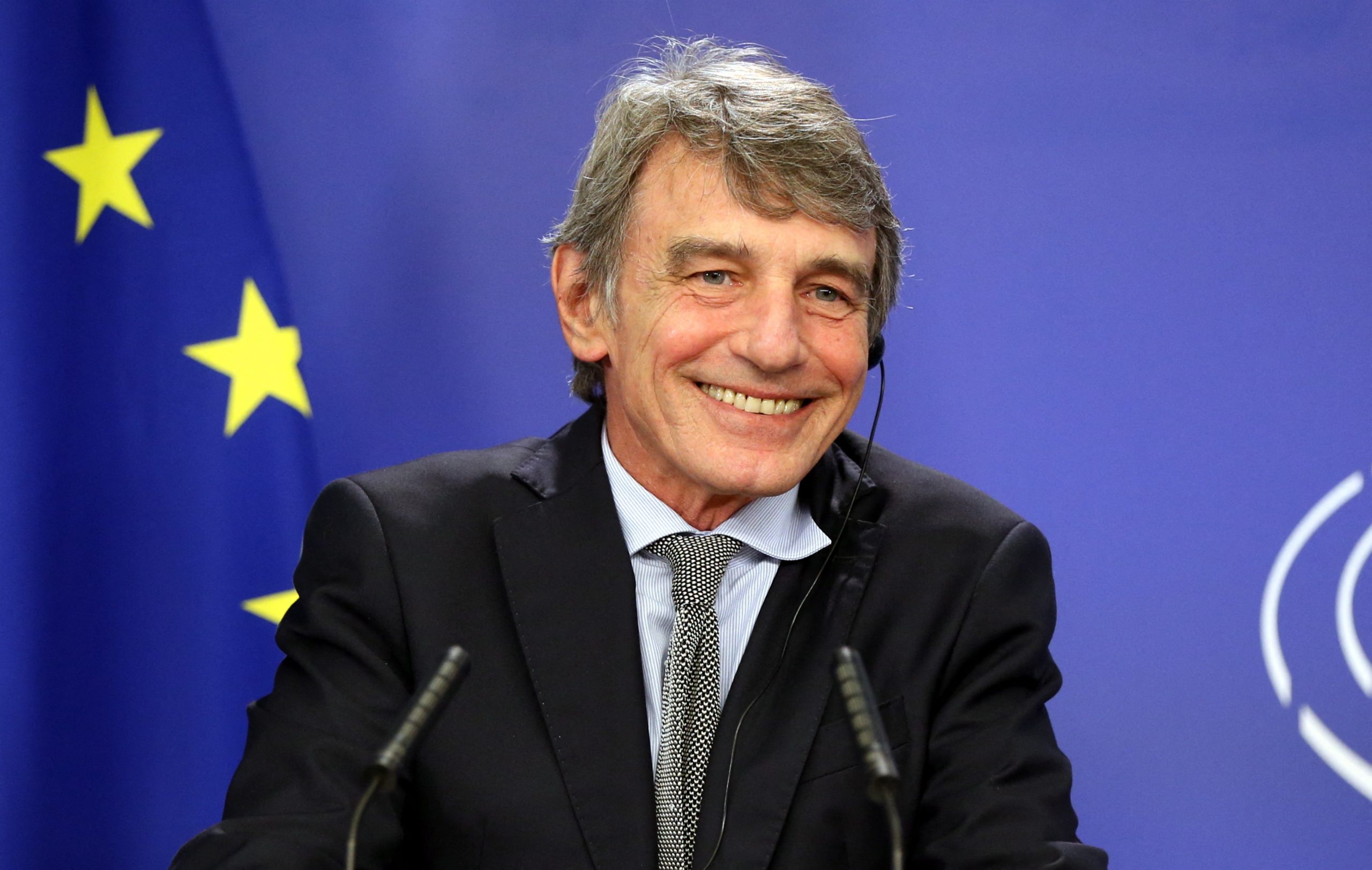 Preşedintele Parlamentului European, David Sassoli, a murit la 65 de ani