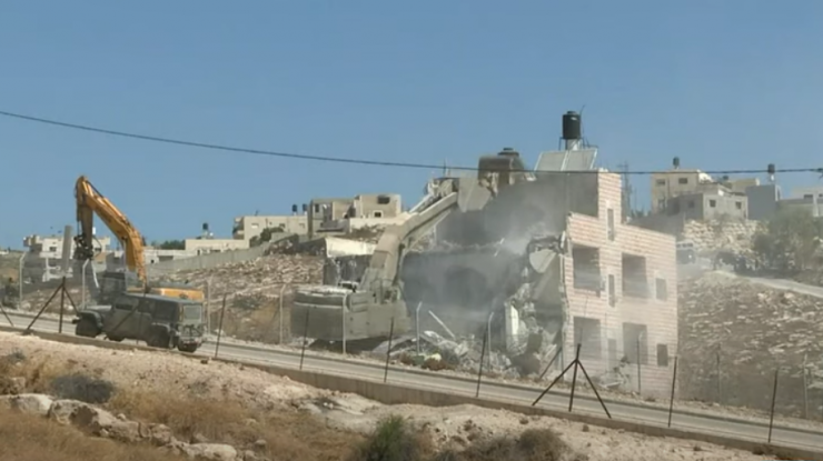 Poliția din Israel a demolat case construite ilegal