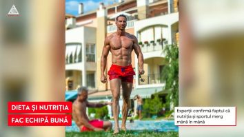 Nutriția și sportul merg mână în mână. Cum poți avea un abdomen plat