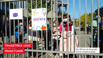 Părinții se opun trecerii la trimestre: „3 teze și 30 de note în plus, ca să evaluăm ce?”