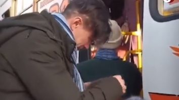 VIDEO. Portretul războiului din Ucraina. Momentul în care un tată își părăsește fiica plângând