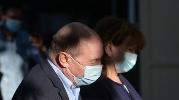 Traian Băsescu a fost externat şi a ajuns în Bucureşti