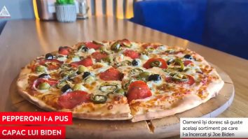 Biden a adus încasări unei pizzerii din Polonia, după ce a mâncat dintr-o pizza picantă cu Pepperoni