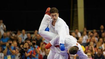 Stanislav Horuna, olimpic la karate, este „pregătit să lupte” împotriva Rusiei