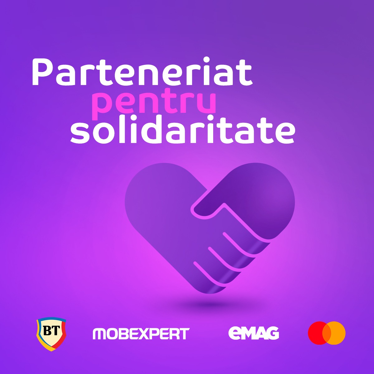 „Parteneriat pentru solidaritate”. eMAG, Banca Transilvania, Mobexpert și Mastercard donează produse în valoare de 1,1 milioane de lei pentru refugiații ucraineni