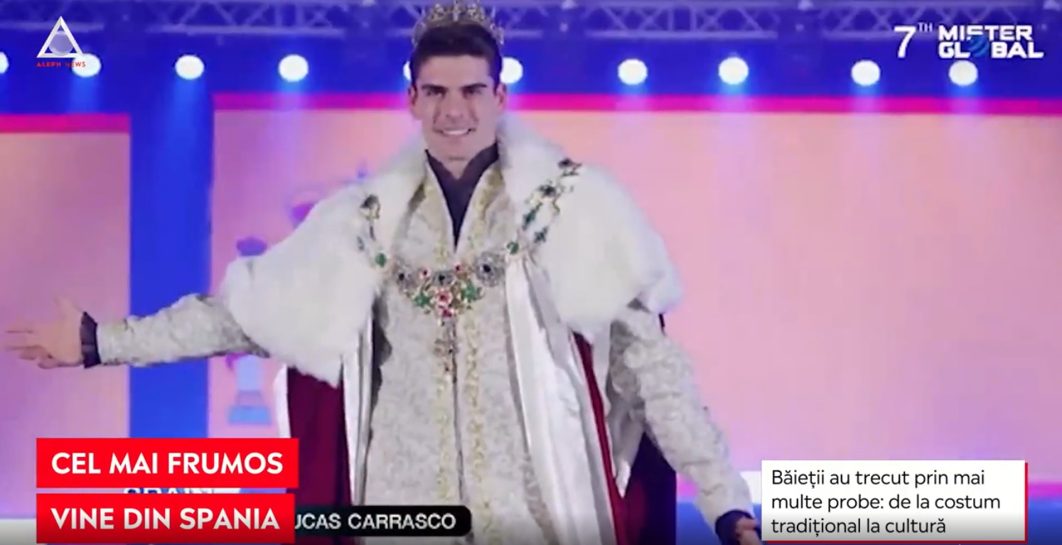 Spania a luat acasă premiul cel mare al competiției „Mister Global” de anul acesta