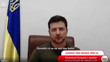 Zelenski, către eurodeputați: „Uniunea Europeană va fi mult mai puternică cu noi. În mod sigur, Ucraina va fi singură fără voi”