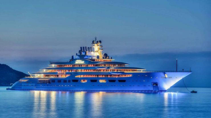 FOTO. Primul superiaht printat 3D din lume. Jacuzzi uriaș, grădini hidroponice și o piscină care se transformă în heliport