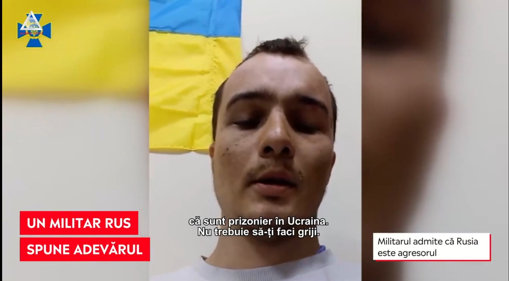 VIDEO. Un soldat rus, capturat, spune adevărul: „Rusia nu este acea Rusie care ne este băgată în cap”