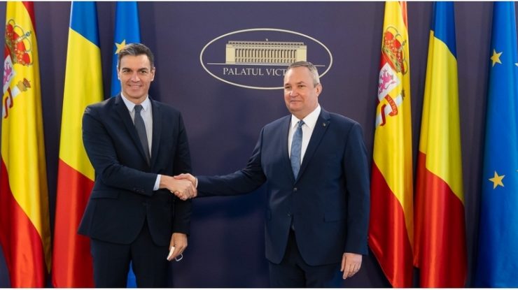 NICOLAE CIUCĂ ȘI PEDRO SANCHEZ