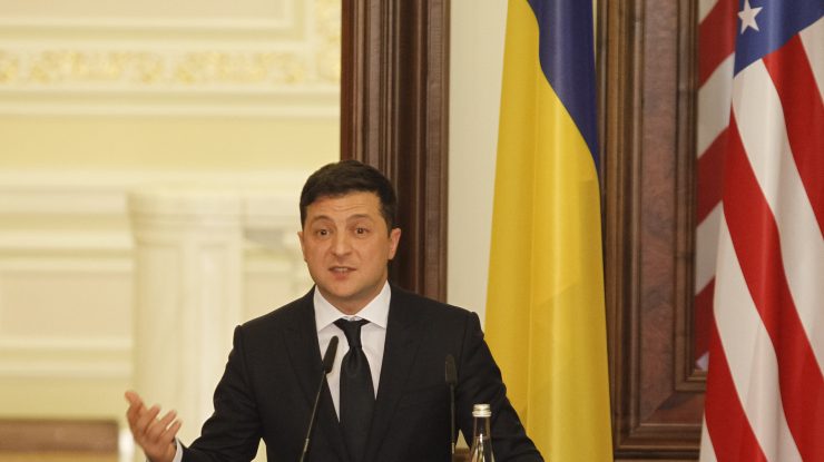 Zelenski se vrea evacuat în Polonia în cazul spargerii rezistenței Ucrainei