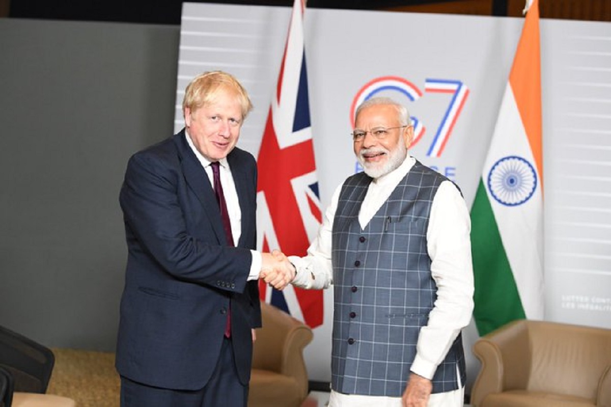 Johnson va vizita India în încercarea de a impulsiona legăturile în domeniul apărării