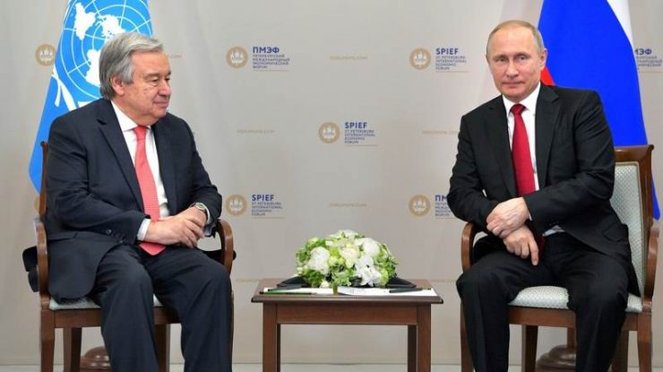 Antonio Guterres se va întâlni cu Putin la Moscova cu scopul de a aduce urgent pacea în Ucraina