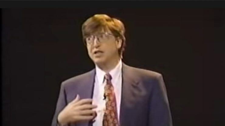 VIDEO. Bill Gates a prezis viitorul într-un discurs filmat în 1995