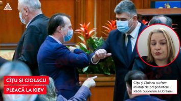 Florin Cîțu și Marcel Ciolacu au anunțat că vor efectua o vizită la Kiev, la invitația președintelui Radei Supreme a Ucrainei