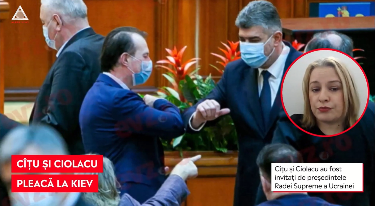 Florin Cîțu și Marcel Ciolacu au anunțat că vor efectua o vizită la Kiev, la invitația președintelui Radei Supreme a Ucrainei