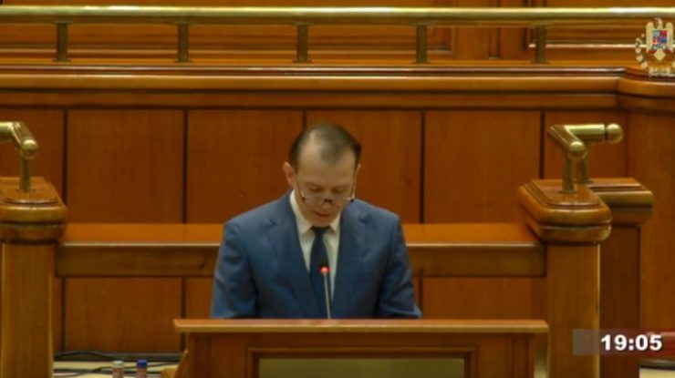 Volodimir Zelenski a ținut un discurs în Parlamentul României, prin videoconferință. Cîțu: „Avem datoria să oprim războiul prin toate mijloacele”