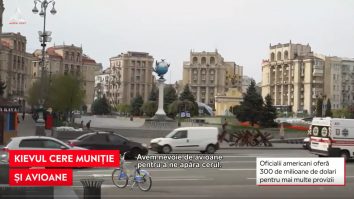 Locuitorii din Kiev vorbesc despre necesitatea unui ajutor occidental mai mare în lupta contra Rusiei