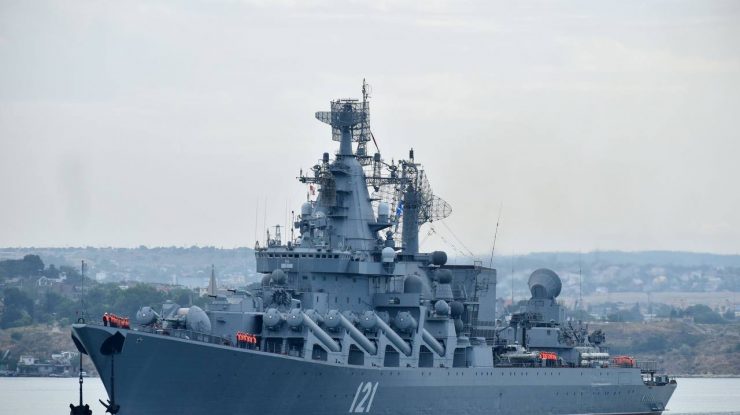 Nava de luptă a rușilor, „Moskva”, s-a scufundat în aceeași noapte în care s-a scufundat Titanicul, în urmă cu 110 ani
