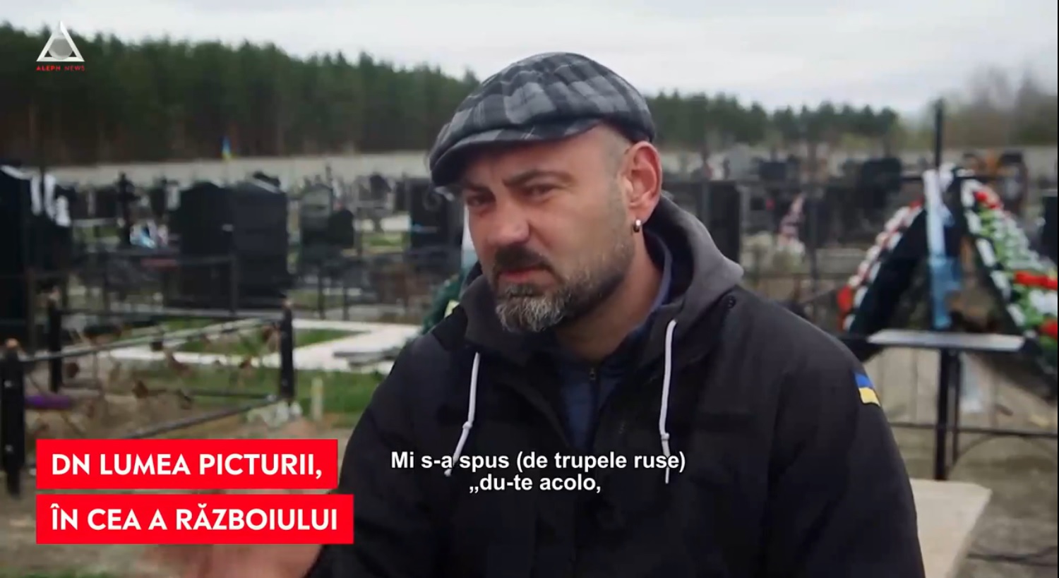 O altă față crudă a războiului: Un pictor ucrainean adună cadavrele de pe străzile din Bucea: „Îmi tremură mâinile dimineața”