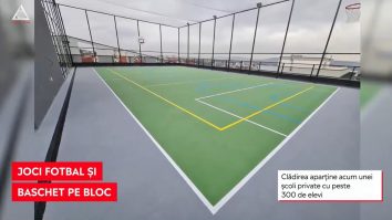 teren de sport pe acoperiș
